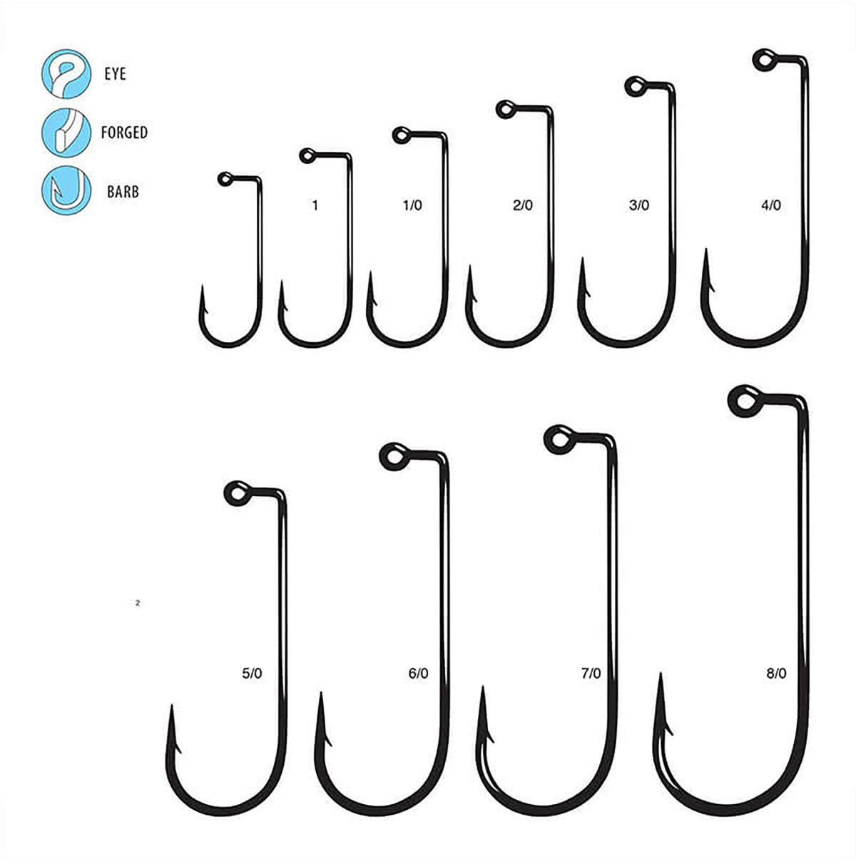 Gamakatsu Jig 90 Heavy Wire RB Nano Alpha Hooks - 25 Pack