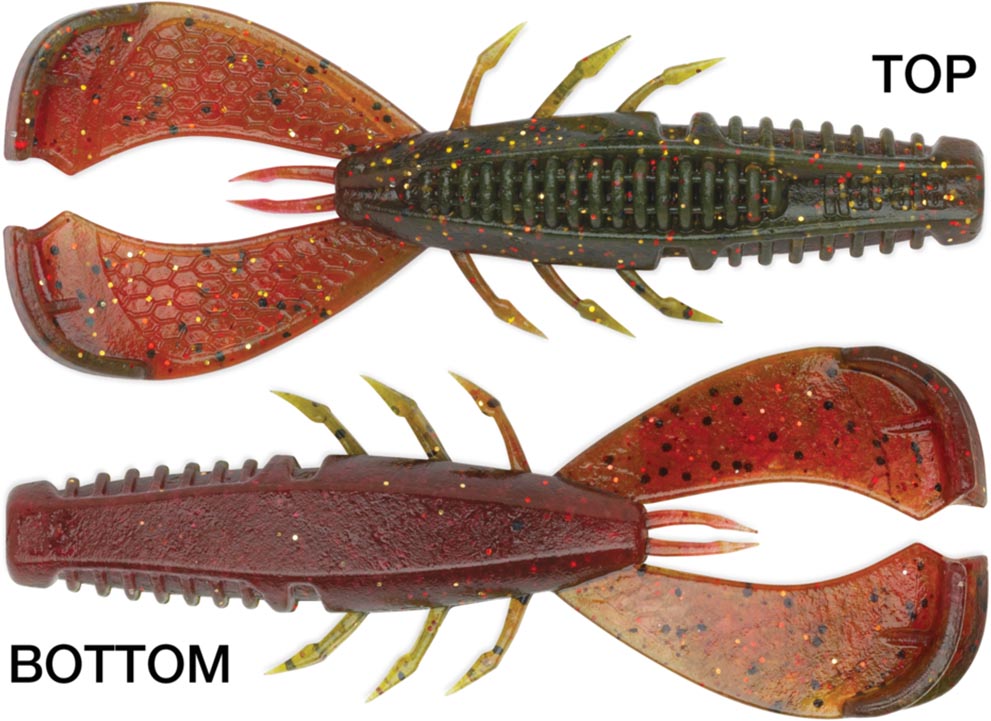 Rapala Crush City Cleanup Craw 3.5 Inch - 7 Pack