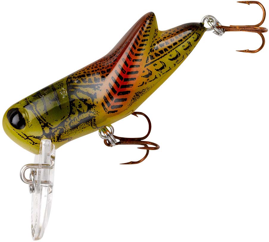 Rebel Crickhopper 1 1/2 inch Ultralight Waking Crankbait
