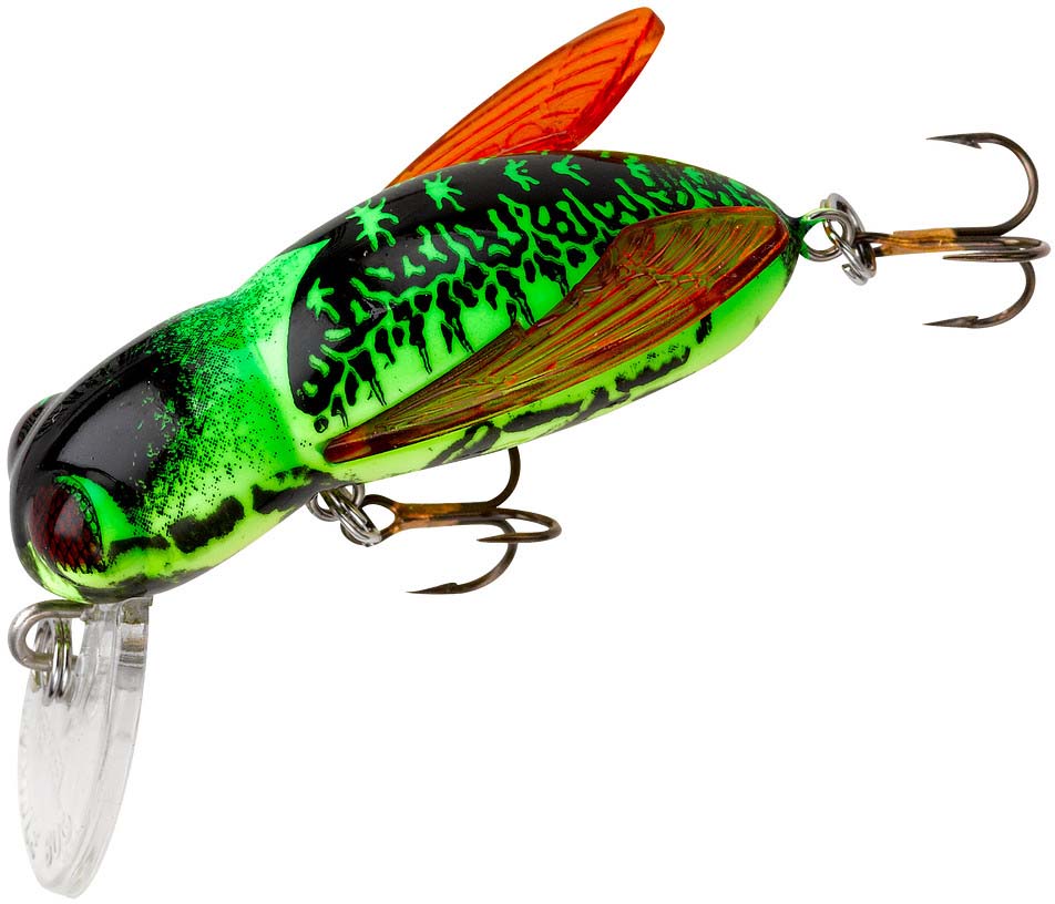 Rebel Bumble Bug Crankbait 1 1/2 inch Ultralight Waking Crankbait