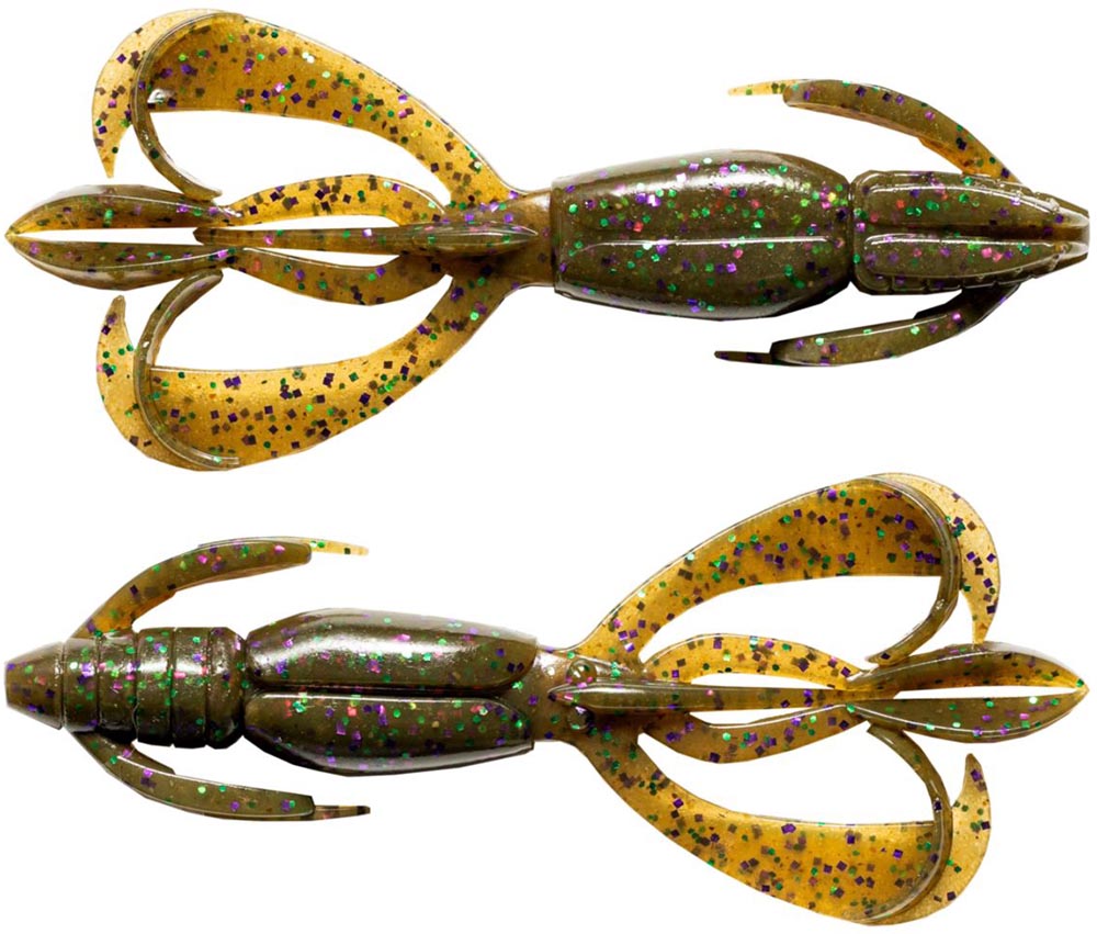 Keitech Crazy Flapper 3.6 inch Soft Plastic Creature Bait 7 pack