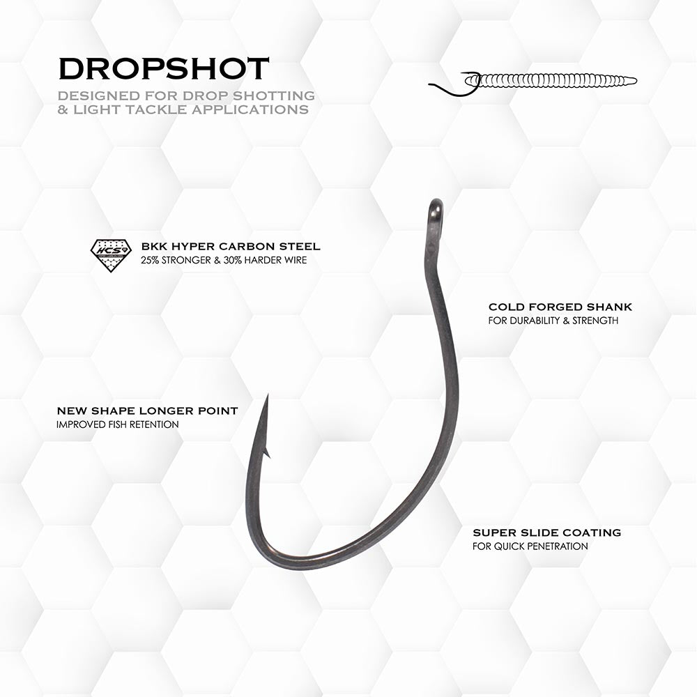 BKK Armor-Point Dropshot Hooks