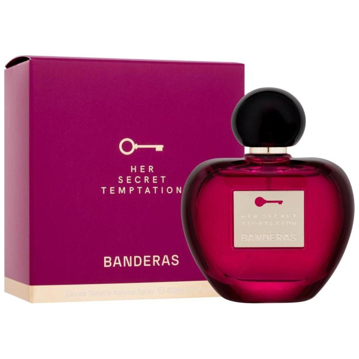 Her Secret Temptation by Antonio Banderas for her EDT 2.7 oz New in Box