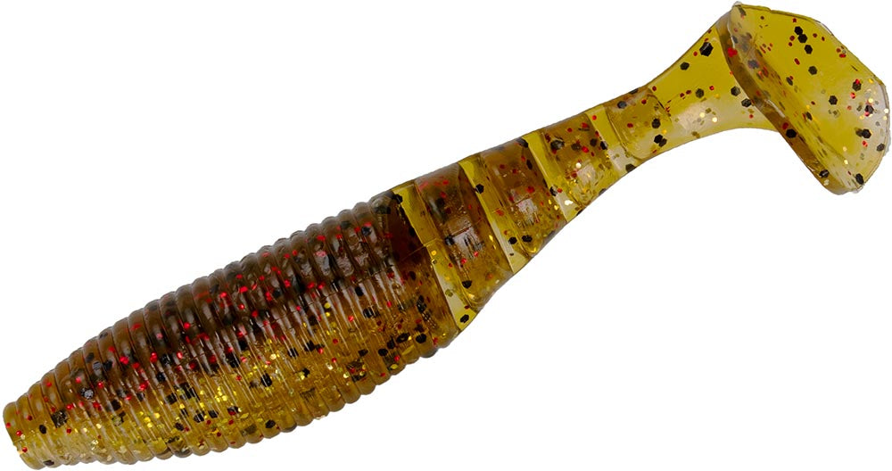 Yamamoto Baits 4 Inch Kickin' Zako Paddle Tail Swimbait - 5 pack