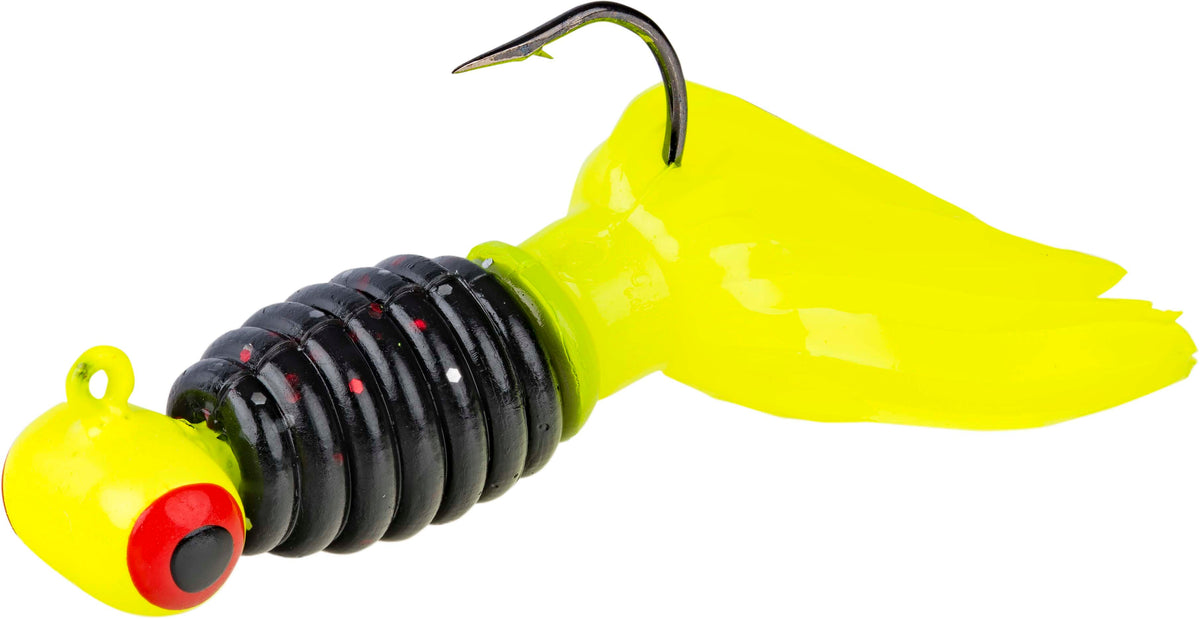 Mr. Crappie Sausage Heads w/ Crappie Thunder Pre-Rigged Jighead