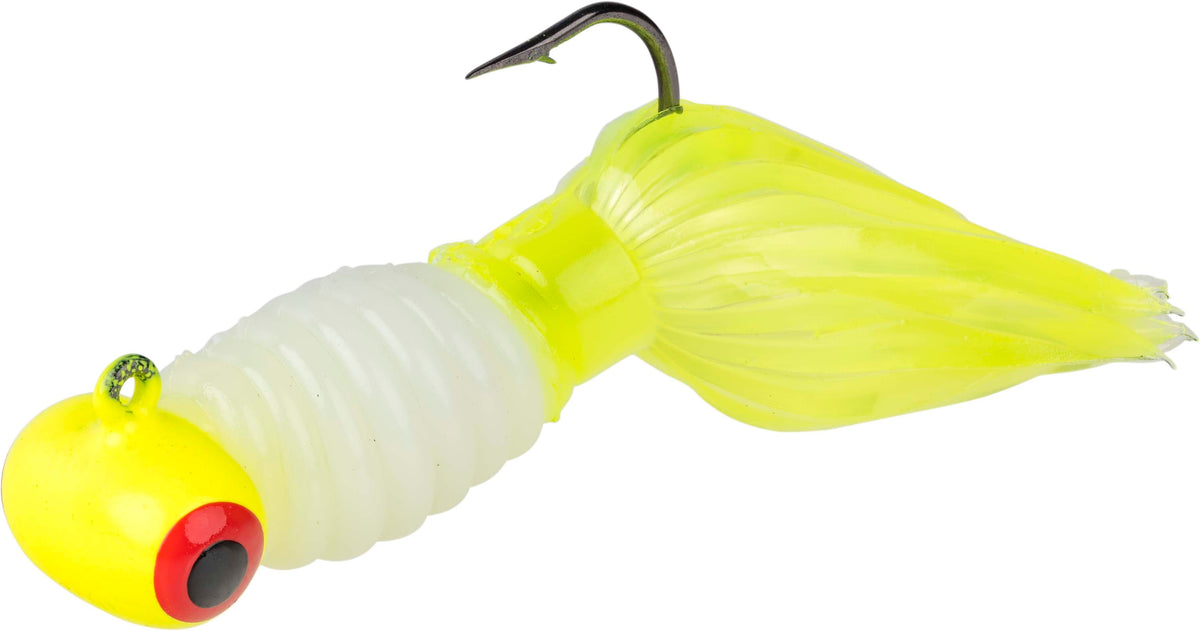 Mr. Crappie Sausage Heads w/ Crappie Thunder Pre-Rigged Jighead