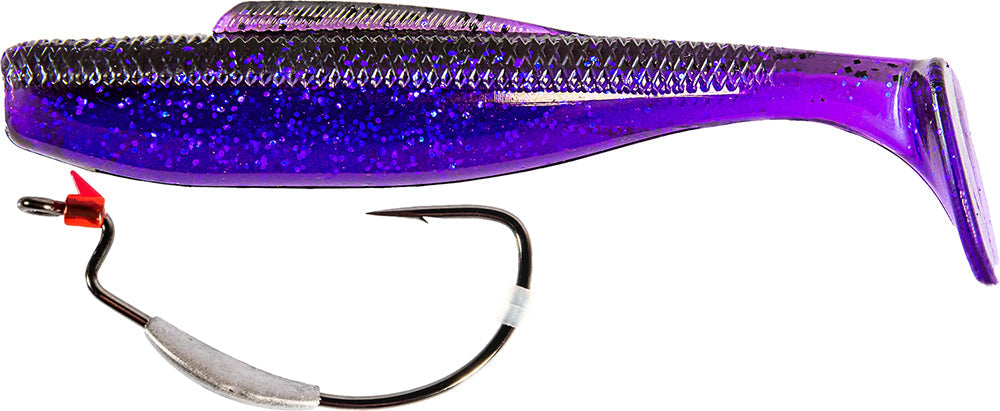 Z-Man 5 Inch DieZel MinnowZ & ZWG Weighted Swimbait Hook Combo