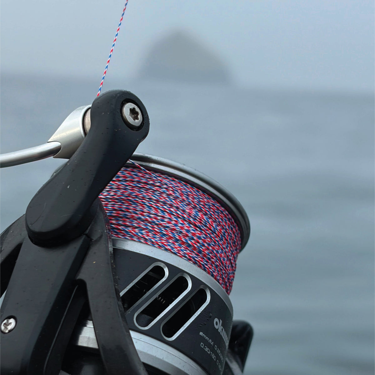 ProBraid NoFade Red, White & Blue Braded Line - 300 Yard Filler Spool