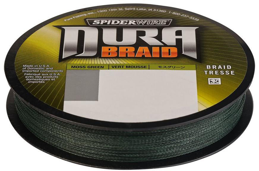 Spiderwire DuraBraid Braided Line - Moss Green