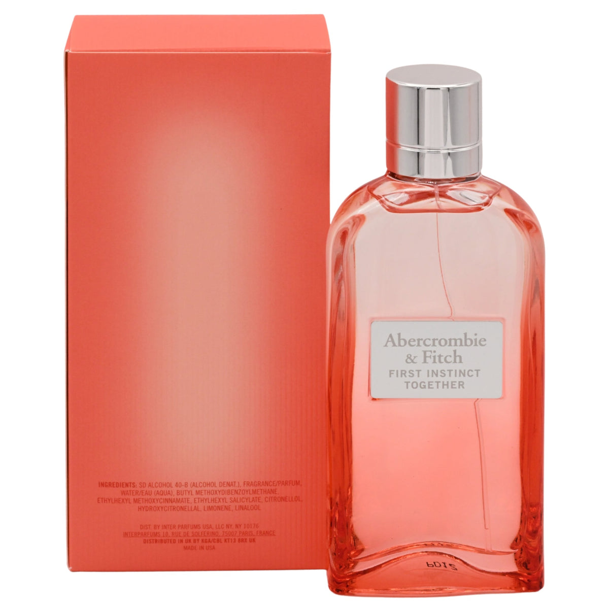 First Instinct Together Abercrombie & Fitch perfume women EDP 3.4 oz New Box