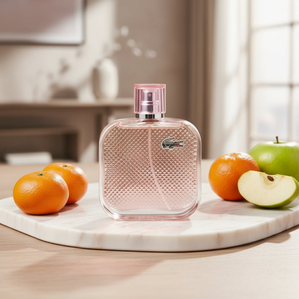 L.12.12 Rose Sparkling by Lacoste for women EDT 3.3 / 3.4 oz New in Box