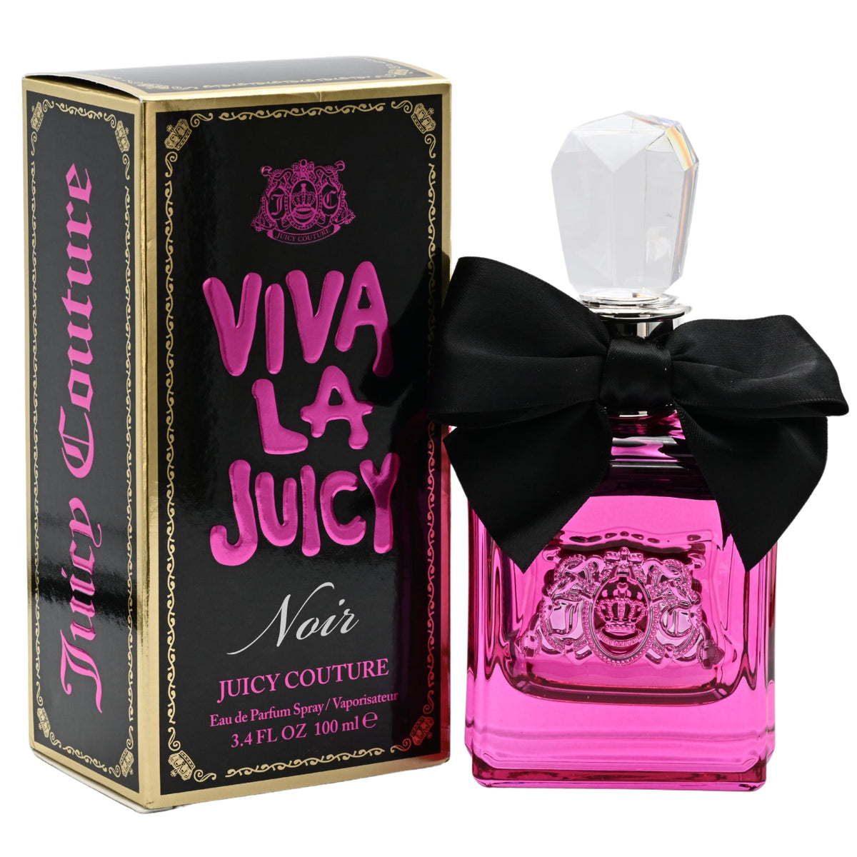 VIVA LA JUICY NOIR by Juicy Couture Perfume Women 3.4 oz edp 3.3 New in Box - 3.4 oz / 100 ml
