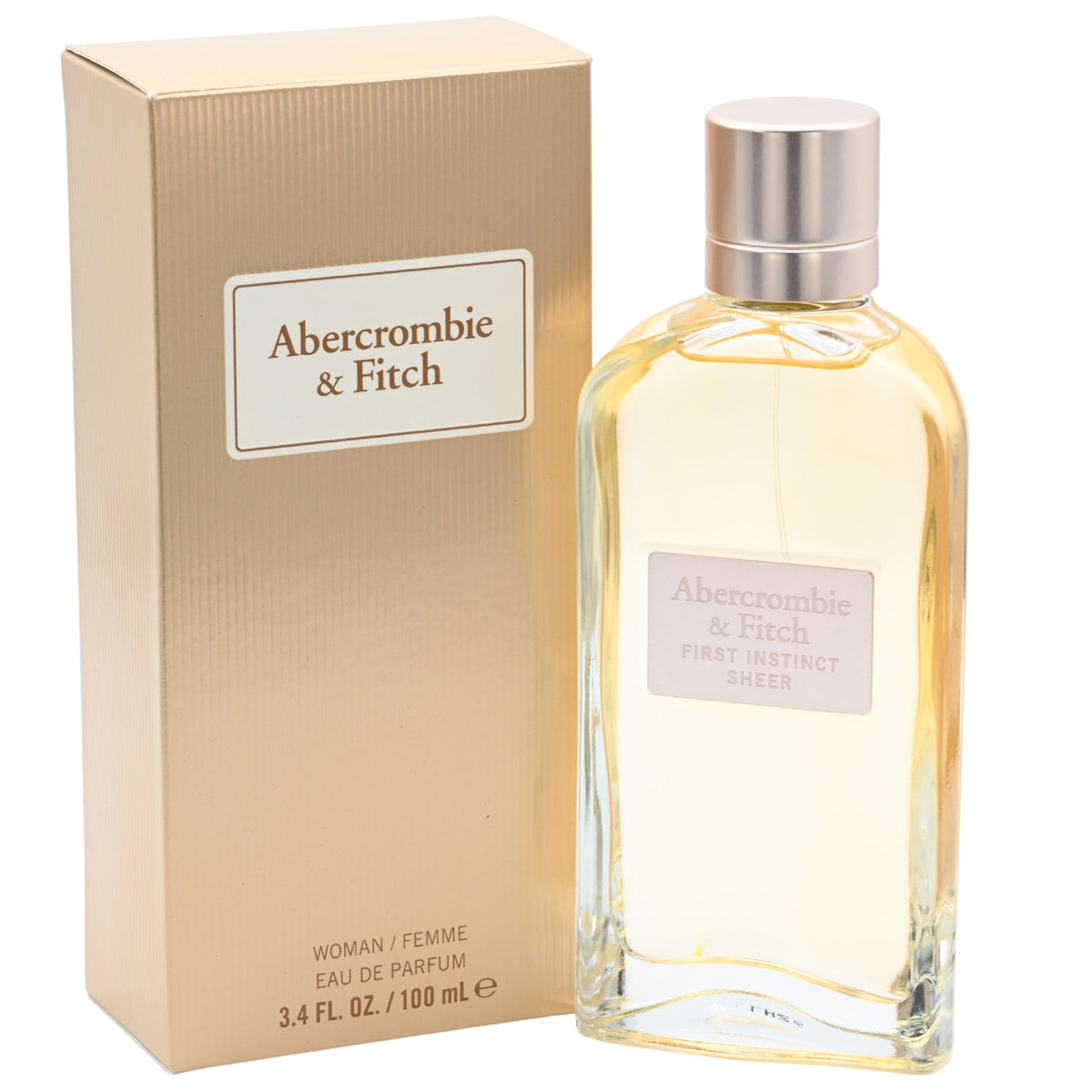 First Instinct Sheer Abercrombie & Fitch perfume women EDP 3.4 oz New In Box