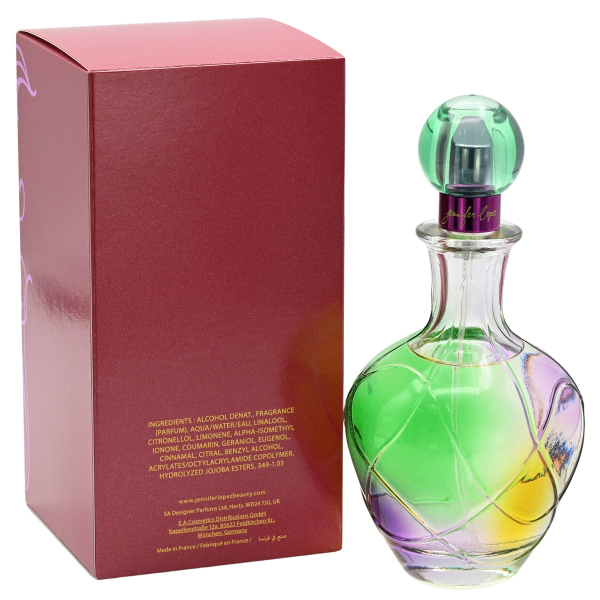 LIVE by J.LO Jennifer Lopez Perfume 3.3 oz / 3.4 oz New in Box