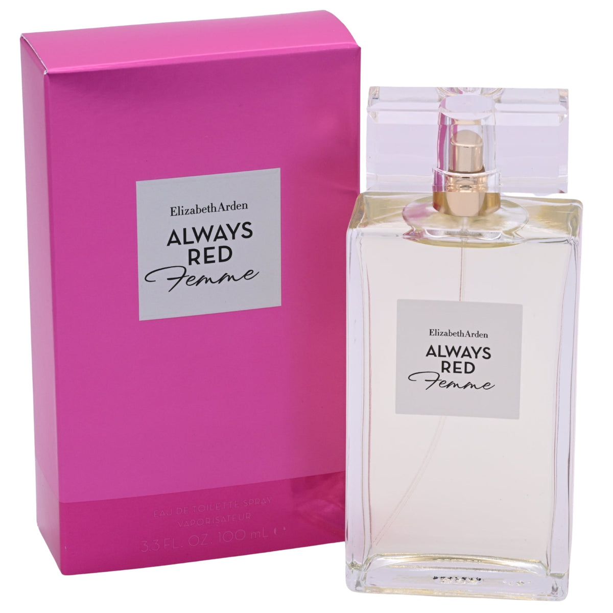 ALWAYS RED FEMME by Elizabeth Arden 3.4 oz EDT Perfume For Women New in Box