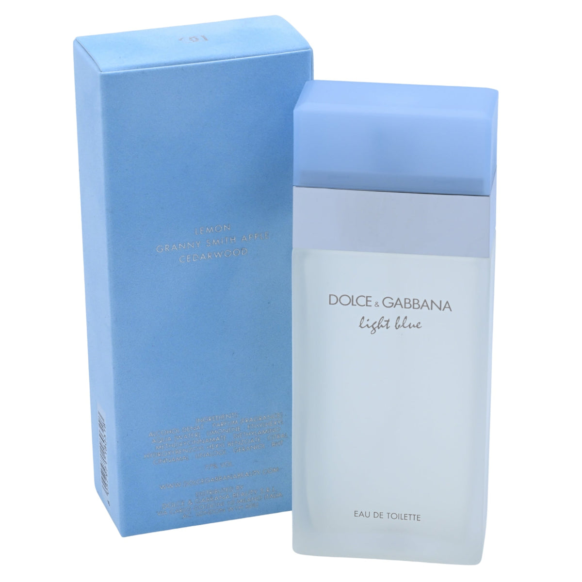 DOLCE & GABBANA Light Blue EDT 3.3 / 3.4 oz NEW IN BOX