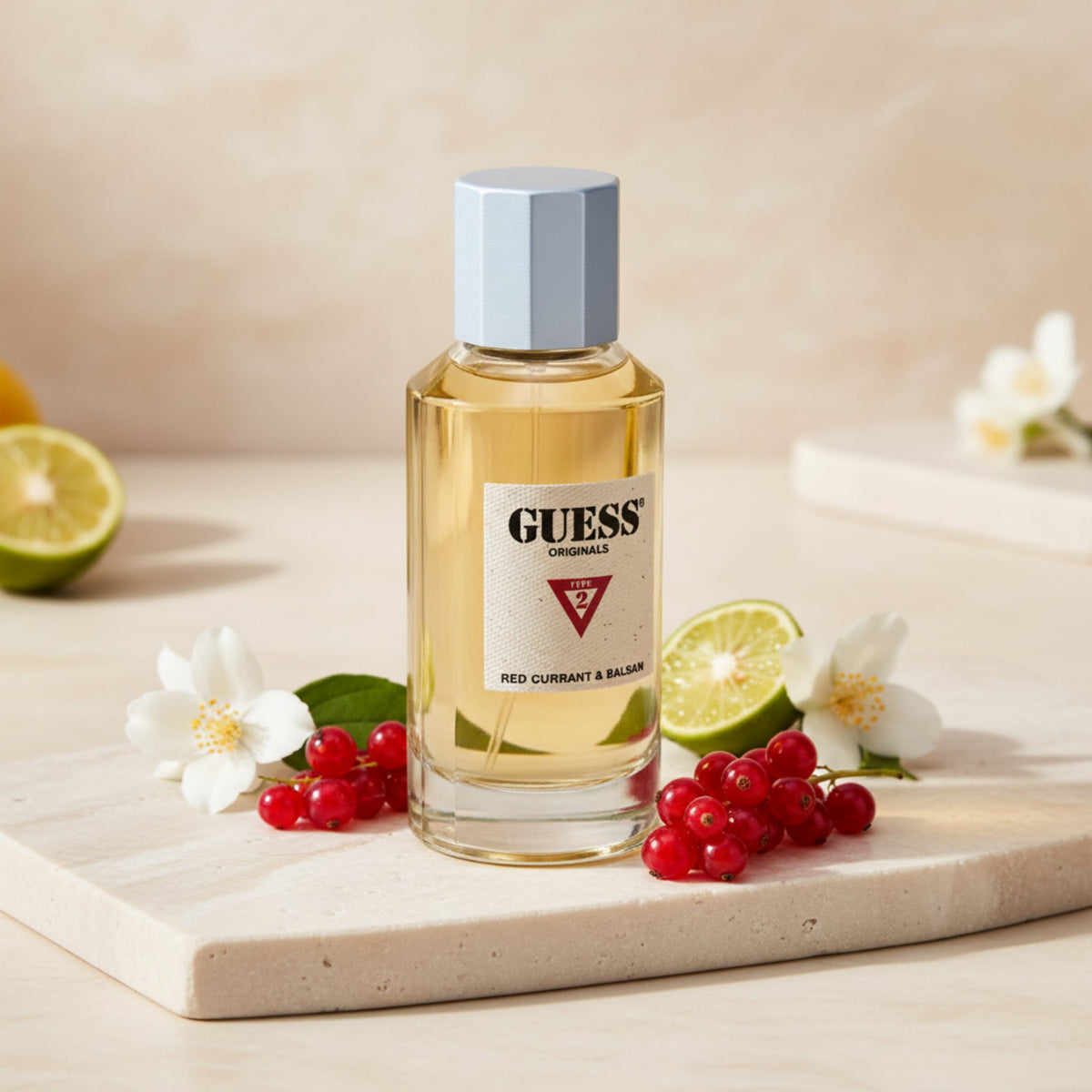 Guess Originals Type 2 Red Currant & Balsam Eau de Parfum Spray for Women 3.4 oz (New in Box)