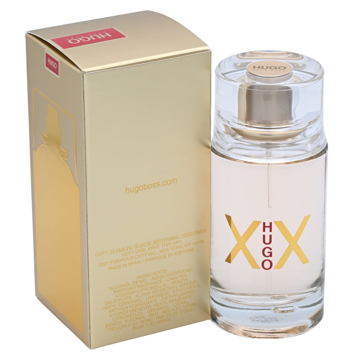 Hugo XX by Hugo Boss Perfume for Woman 3.3 / 3.4 oz edt New in Box