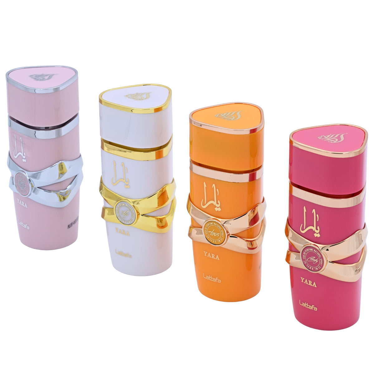 Lattafa My Yara Collection 4-Piece Eau de Parfum Spray Gift Set for Women (4 x 0.85 fl oz / 25 mL)