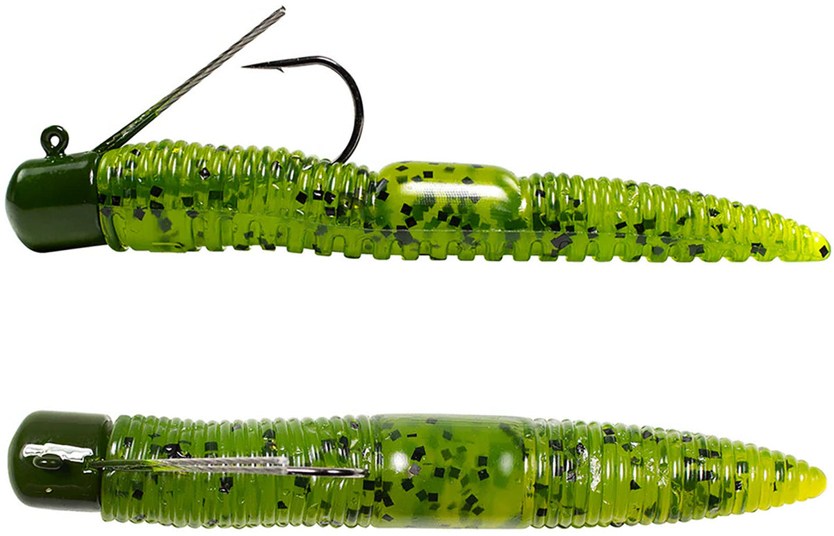 Lunkerhunt Pre-Rigged Finesse Worm 3 inch Ned Rig Stickbait