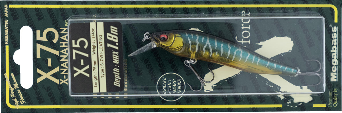 Megabass X-NANAHAN Finesse Jerkbait - Shallow Diver