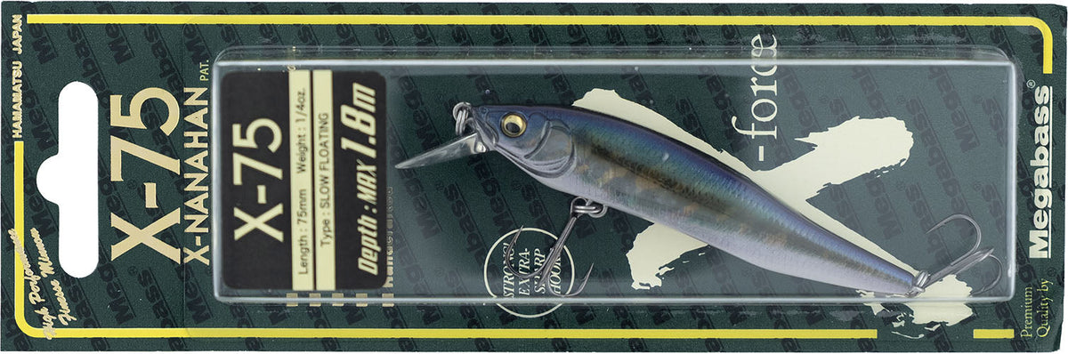Megabass X-NANAHAN Finesse Jerkbait - Shallow Diver