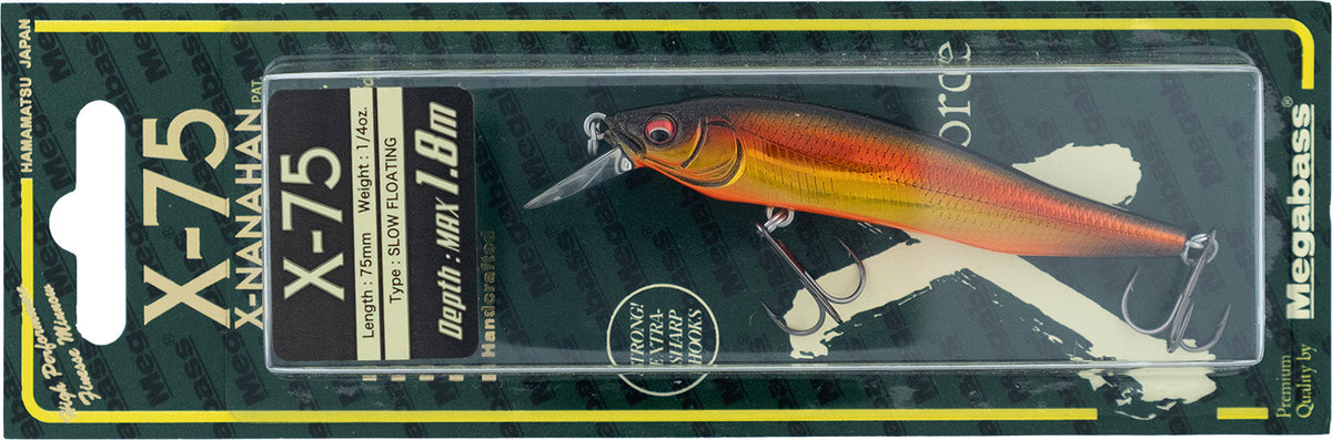 Megabass X-NANAHAN Finesse Jerkbait - Shallow Diver