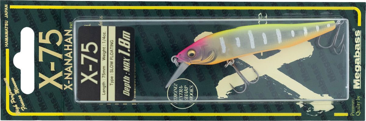 Megabass X-NANAHAN Finesse Jerkbait - Shallow Diver