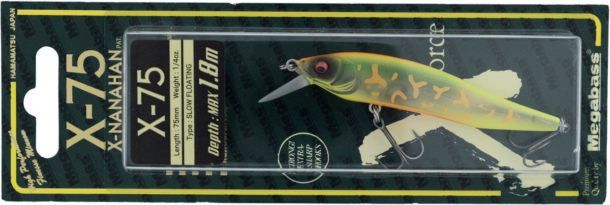 Megabass X-NANAHAN Finesse Jerkbait - Shallow Diver