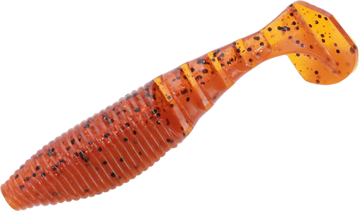 Yamamoto Baits 4 Inch Kickin' Zako Paddle Tail Swimbait - 5 pack