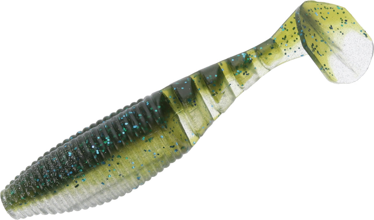 Yamamoto Baits 4 Inch Kickin' Zako Paddle Tail Swimbait - 5 pack