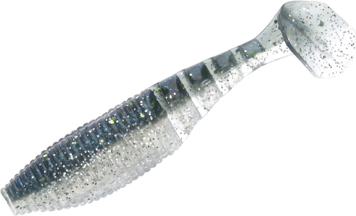 Yamamoto Baits 4 Inch Kickin' Zako Paddle Tail Swimbait - 5 pack