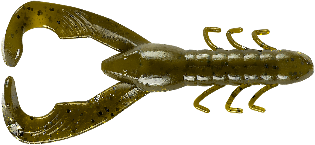 YUM Christie Craw 3 1/2 inch Soft Plastic Craw 8 pack