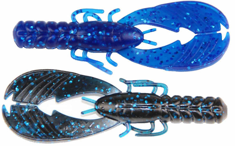 Xzone Muscle Back Craw Soft Plastic Craw 8 pack