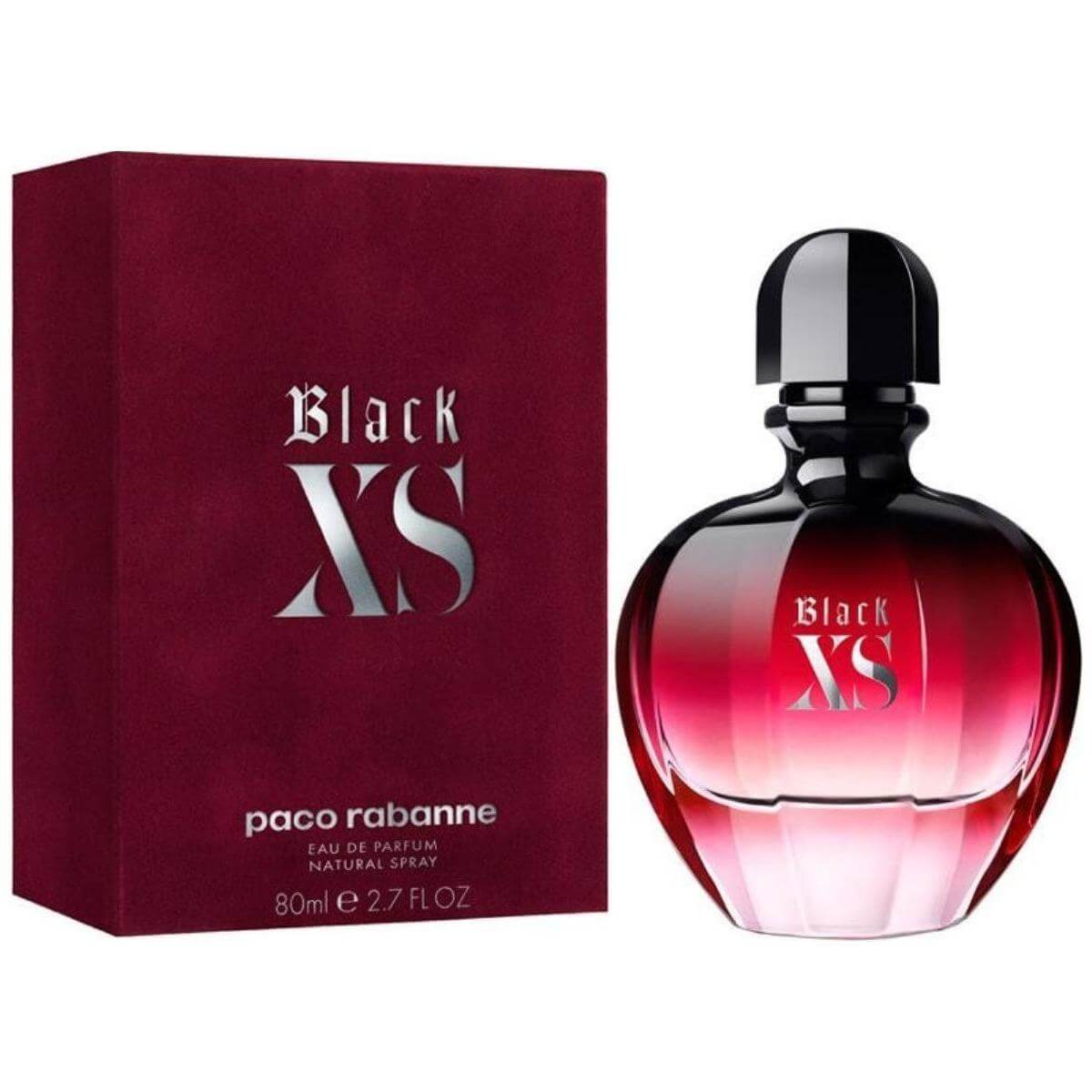 Black XS by Paco Rabanne perfume for women EDP  2.7 oz New In Box