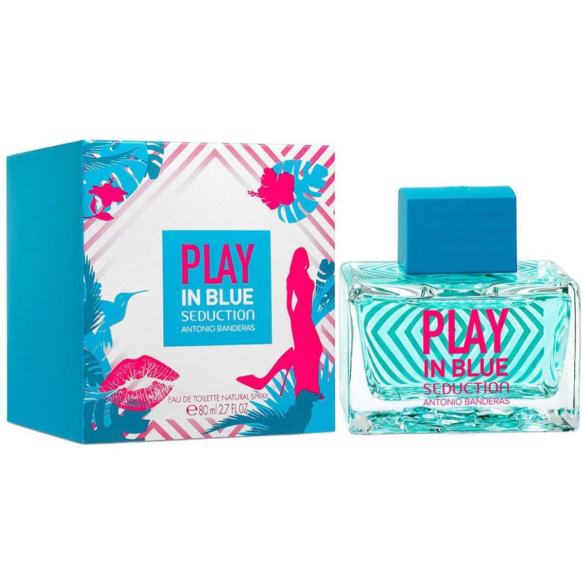 Play in Blue Seduction by Antonio Banderas for her EDT 2.7