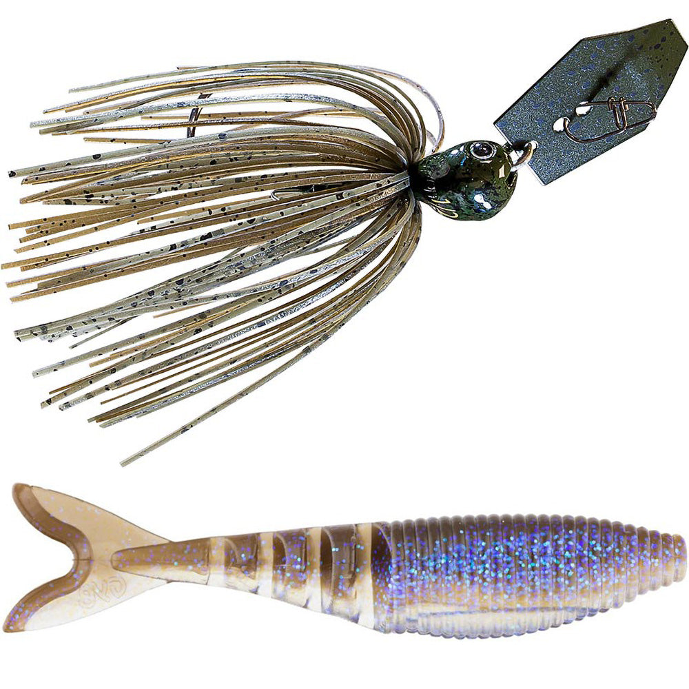 Z-Man Jack Hammer Chatterbait & Gary Yamamoto Zako Swimbait Combo