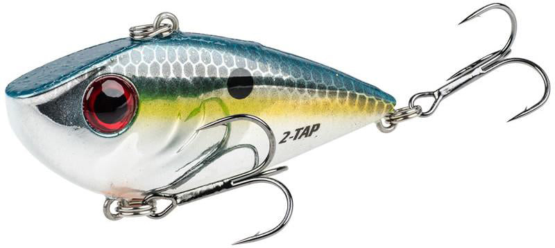 Strike King Red Eyed Shad Tungsten 2 Tap Lipless Crankbait - 2.5 Inch