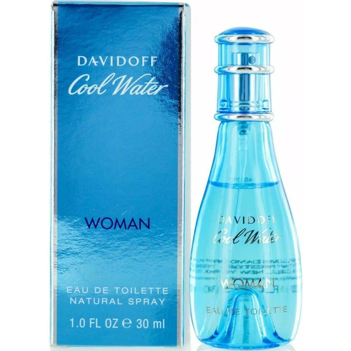 Cool Water by Davidoff for women EDT 1.0 oz New in Box