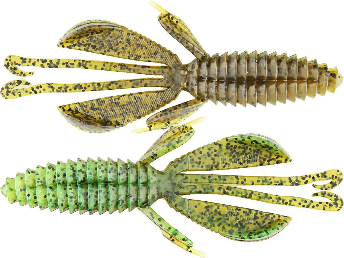 Reaction Innovations Kinky Beaver 5 inch Soft Plastic Creature Bait 7 pack
