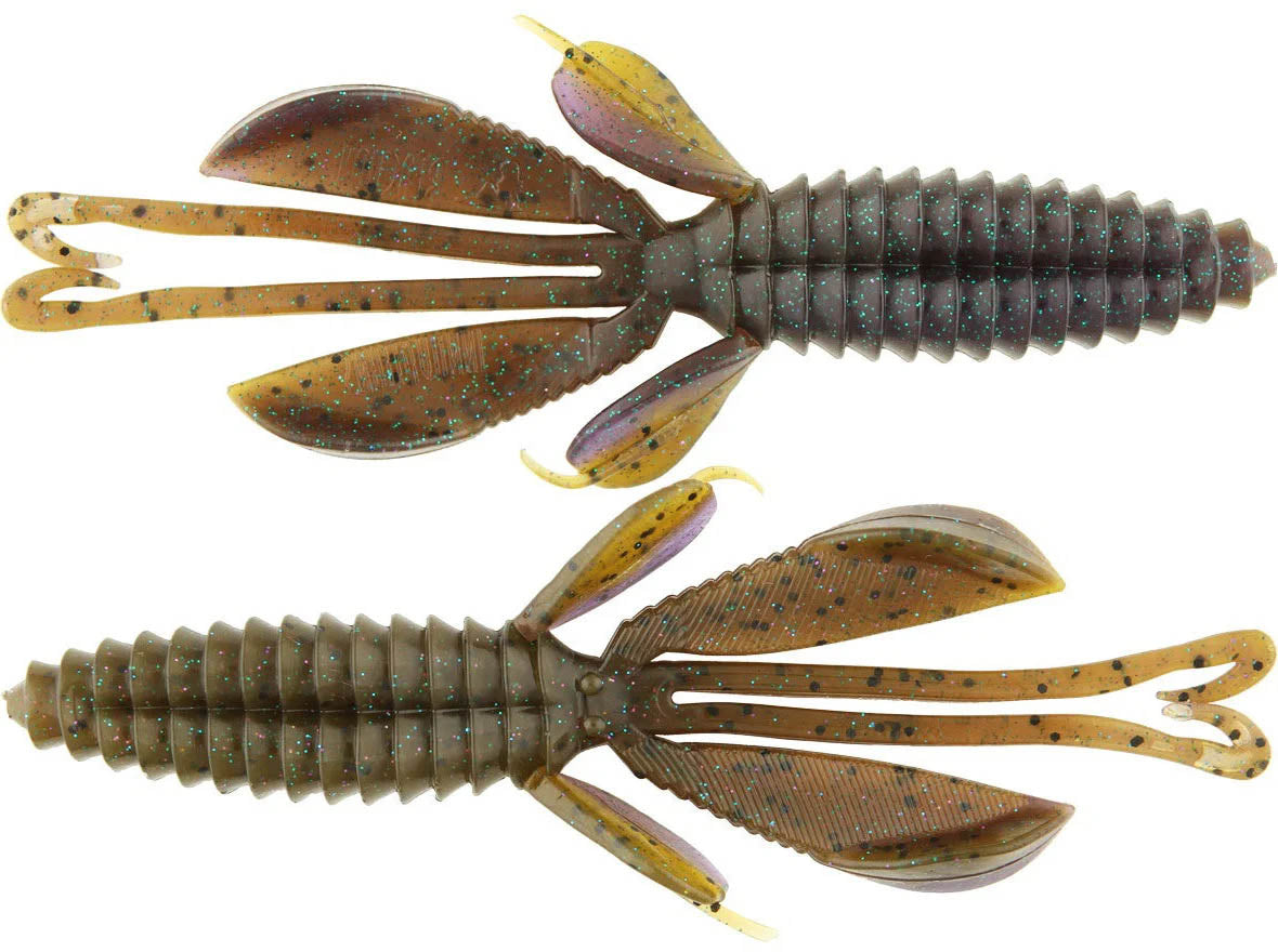 Reaction Innovations Kinky Beaver 5 inch Soft Plastic Creature Bait 7 pack