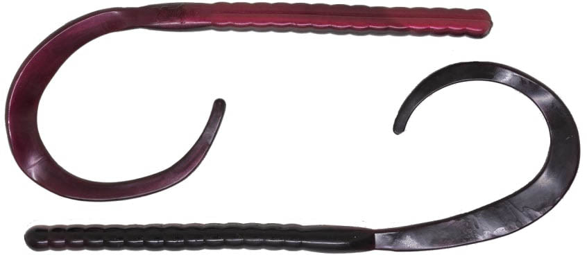 Xzone Blitz Worm 11 inch Ribbon Tail Worm 8 pack
