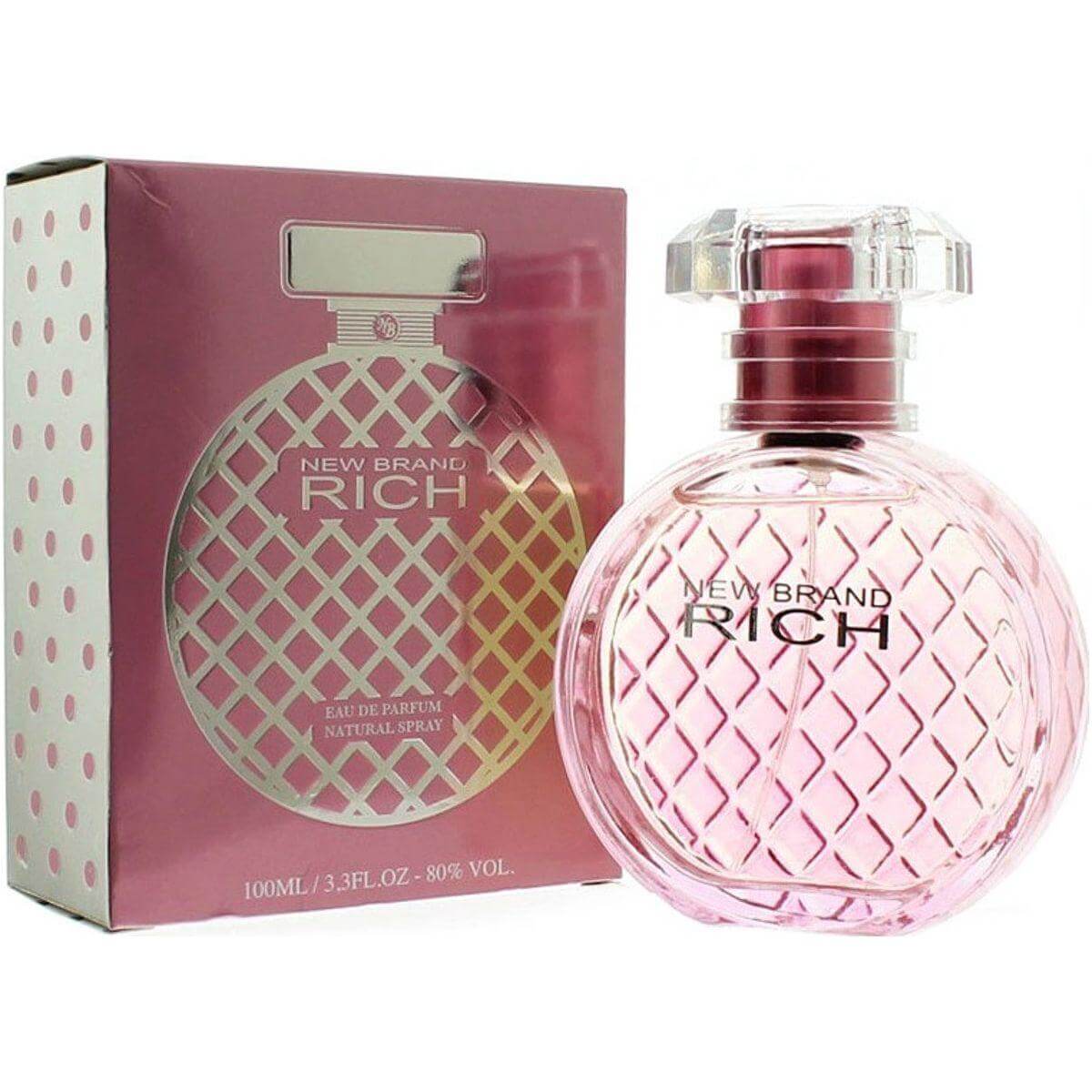 Rich by New Brand perfume for women EDP 3.3 / 3.4 oz New In Box