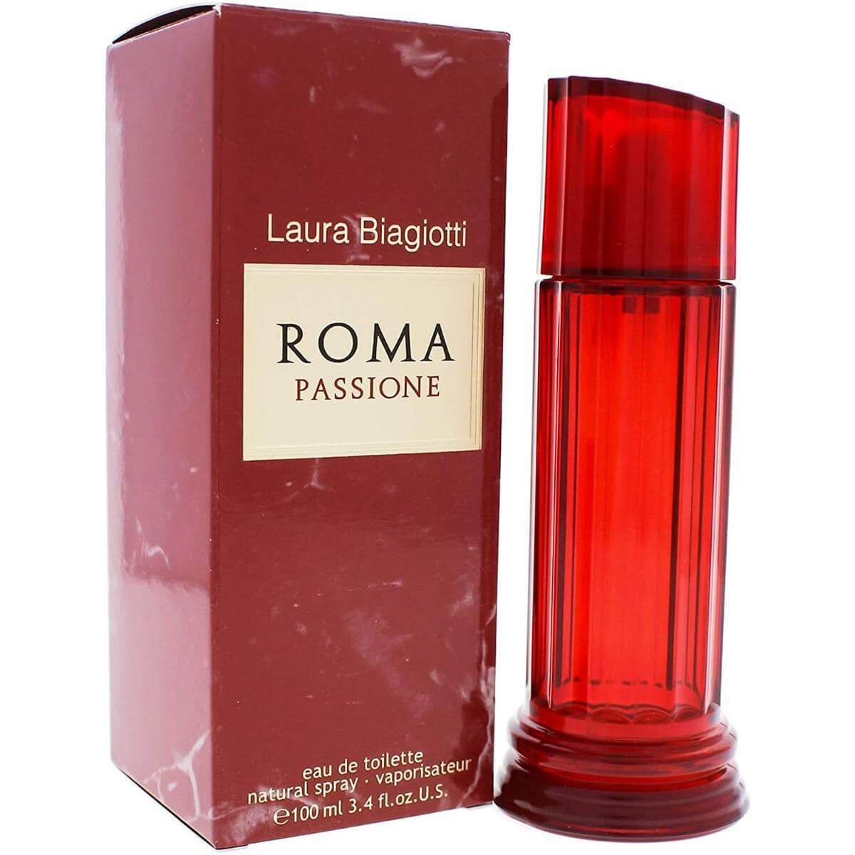 Roma Passione Uomo by Laura Biagiotti for women EDT 3.3 / 3.4 oz New In Box