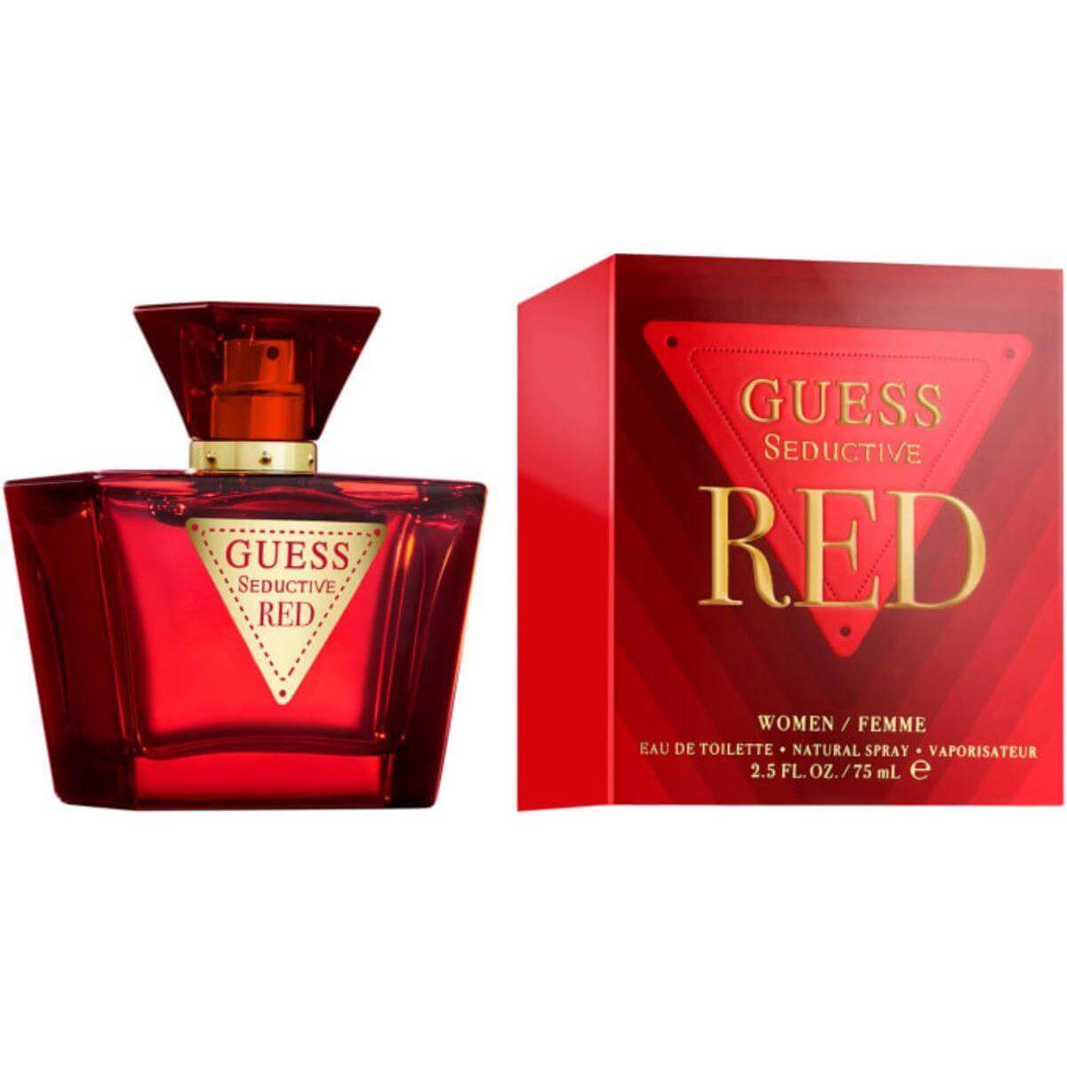 Guess Seductive Red by Guess for women EDT 2.5 oz new in Box