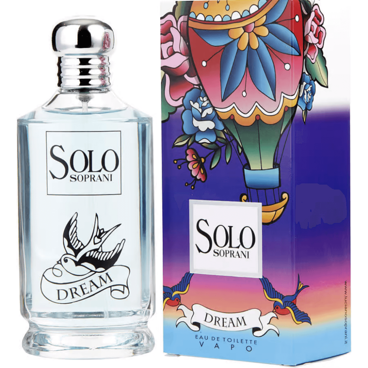 Solo Soprani Dream By Luciano Soprani for women EDT 3.3 / 3.4 oz New in Box