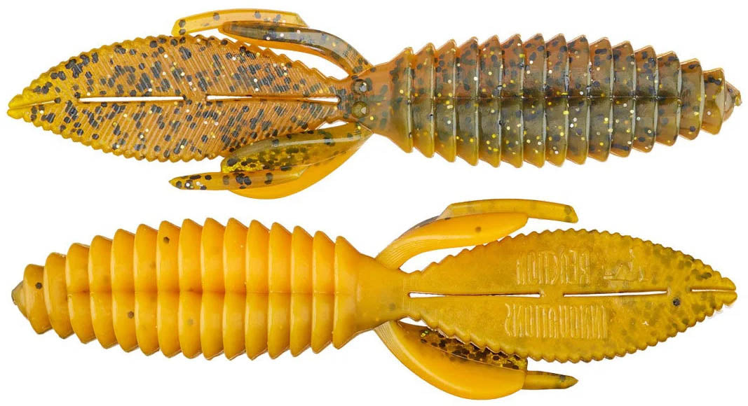 Reaction Innovations Sweet Beaver Soft Plastic Creature Bait 8 pack