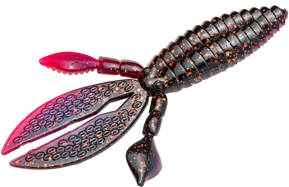 Strike King KVD Rodent 4 inch Soft Plastic Creature Bait 6 pack