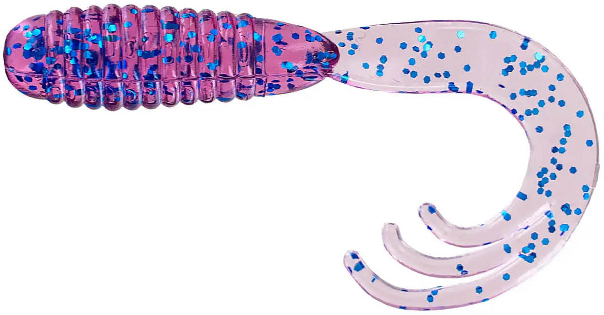 Big Bite Baits 2 inch Triple Tip Grub 10 pack